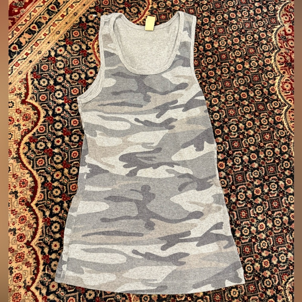 Love Shack Nantucket camo tank